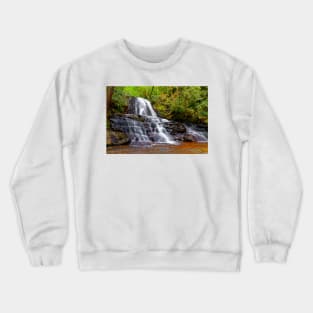 Laurel Falls in the Great Smoky Mountains Crewneck Sweatshirt